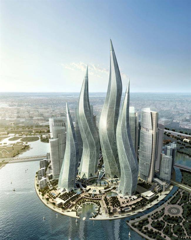 ساختمان های شگفت انگیز در آینده