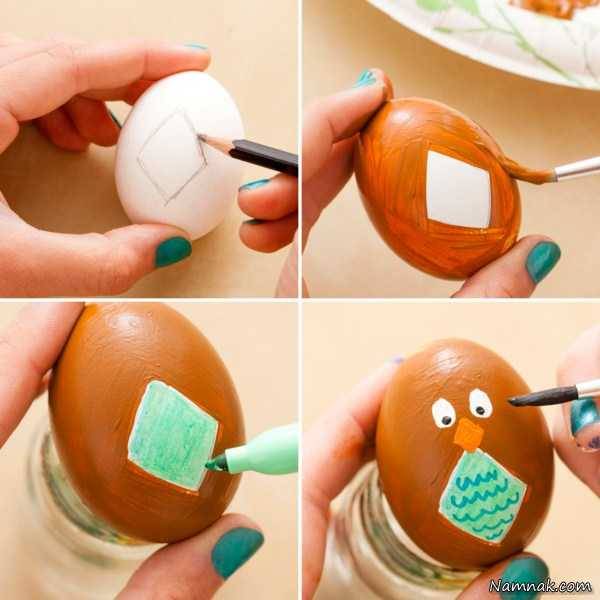 تزیین تخم مرغ عید
