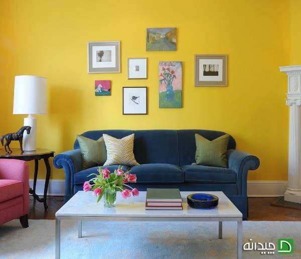 ترکیب رنگ در دکوراسیون خانه