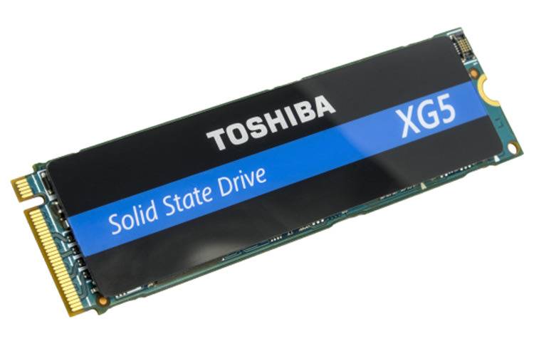 توشیبا از SSD ناند 64 لایه اختصاصی XG5 رونمایی کرد