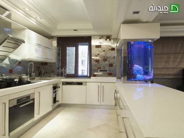 کابینت آشپزخانه مدرن اجرا شده توسط دکوراسیون و معماری محمد