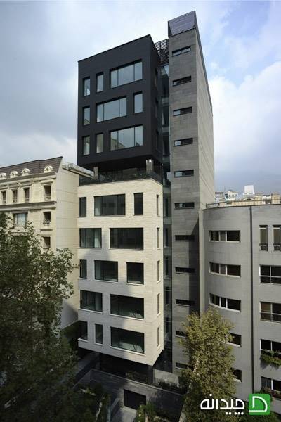 آپارتمان مسکونی BW7 در تهران، ترکیبی ساده از مکعب ها