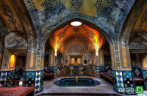اولین شکل حمام مدرن در ایران: مجلل و پر جلوه