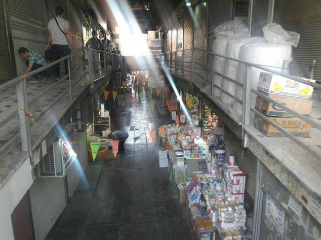 بازار، زباله دانی نیست/بی مهری برخی کسبه، در حفظ پاکیزگی معابر تهران
