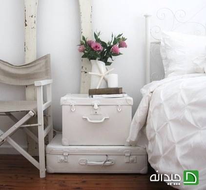 استفاده از رنگ سفید در طراحی داخلی اتاق خواب