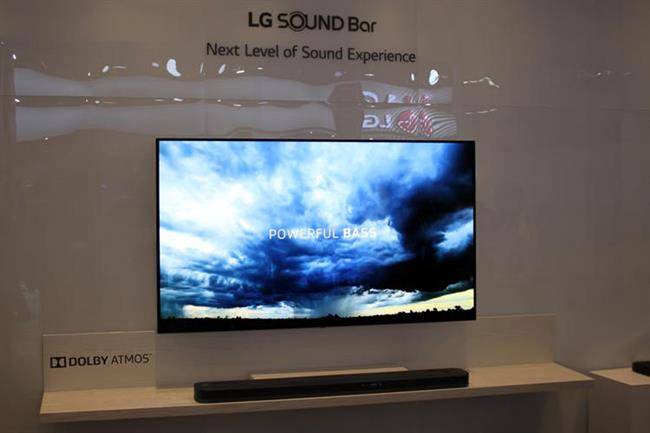 LG Soundbar & TV