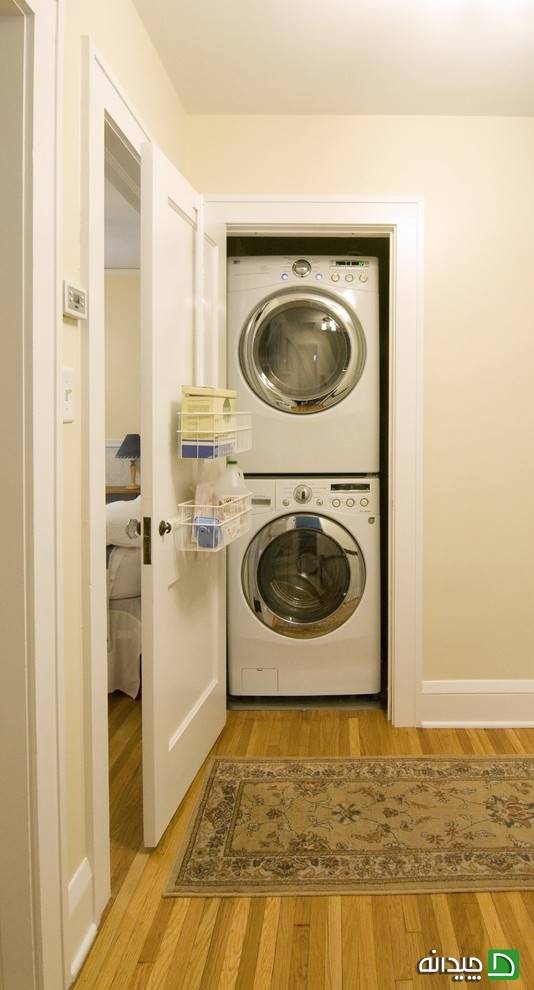 جای ماشین لباسشویی و خشک کن