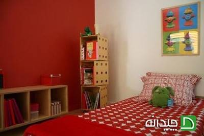 رنگ قرمز در طراحی دکوراسیون داخلی اتاق کودک 