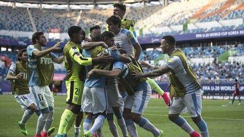 اروگوئه راهی نیمه نهایی جام جهانی جوانان شد