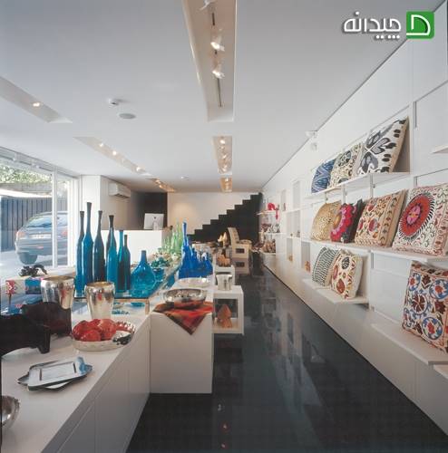 دکوراسیون داخلی فروشگاه زییین شماره یک در تهران