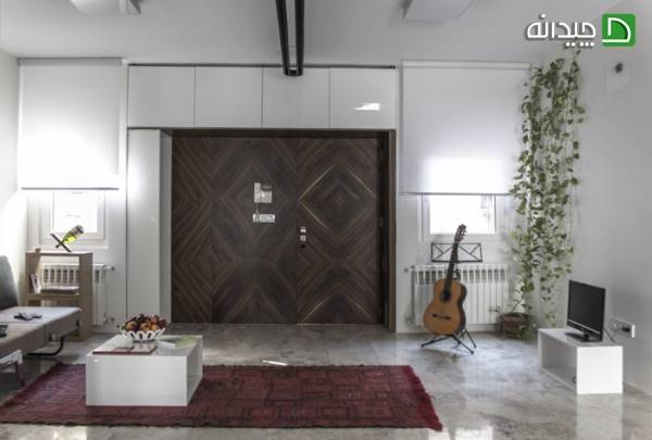 عکس از پروژه ی خانه ی 45 متری تهران 