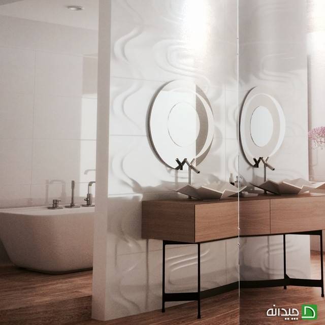 طراحی دکوراسیون داخلی حمام و سرویس بهداشتی