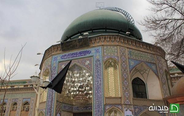 نمایی از امامزاده علی اکبر 