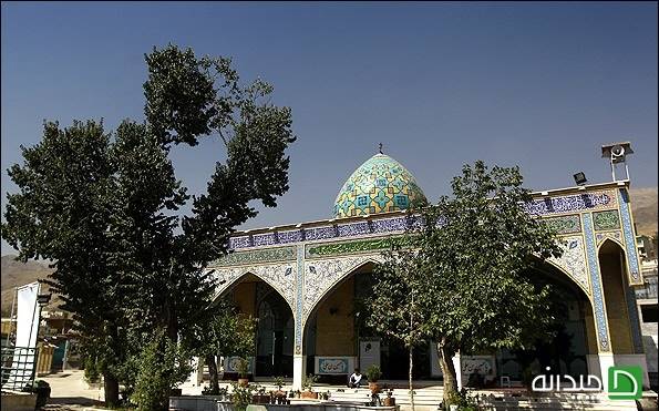 نمایی از امامزاده قاسم 