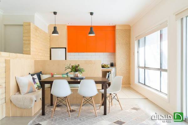 رنگ نارنجی در طراحی خانه