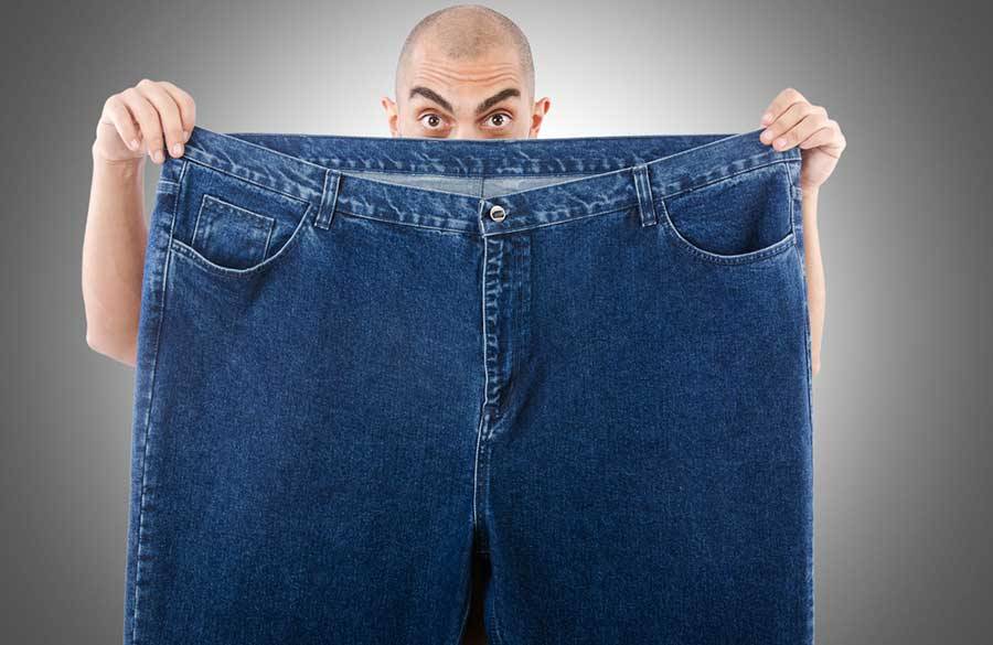 انتخاب ساده شلوار جین برای مردان سایز بزرگ