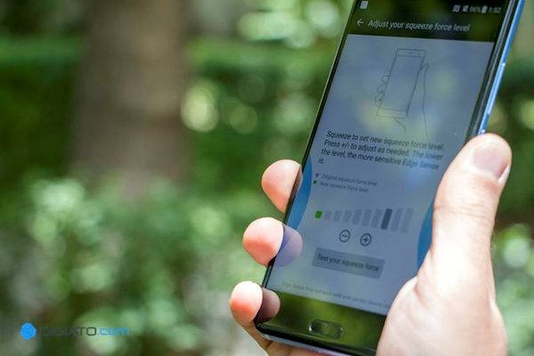 کاربردهای جدید ویژگی «Edge Sense» در HTC U11 [تماشا کنید]