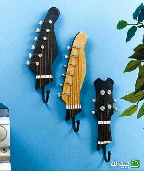 آویز دیواری از گیتار