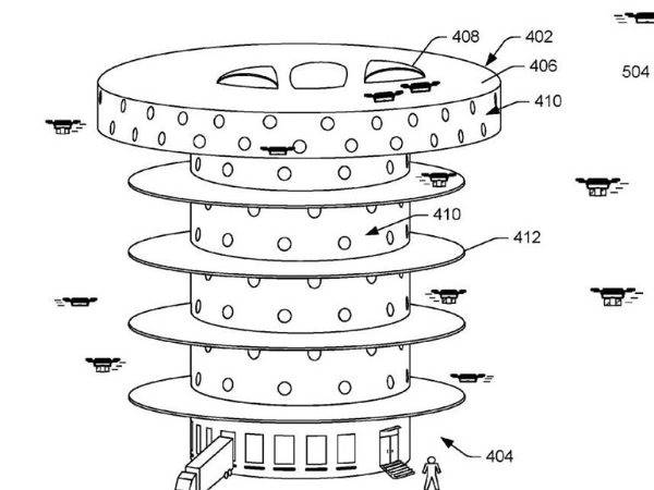 آمازون و ساخت انبارهای چند طبقه برای پهپادهای Prime Air
