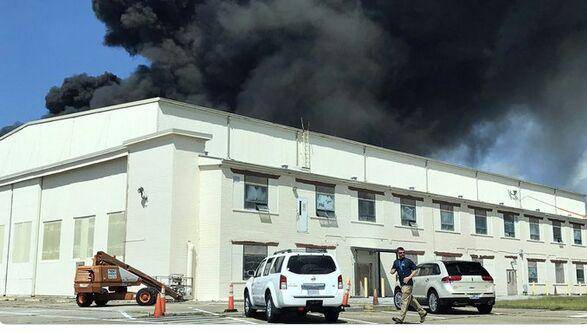 انفجار در پایگاه هوایی آمریکا در فلوریدا 