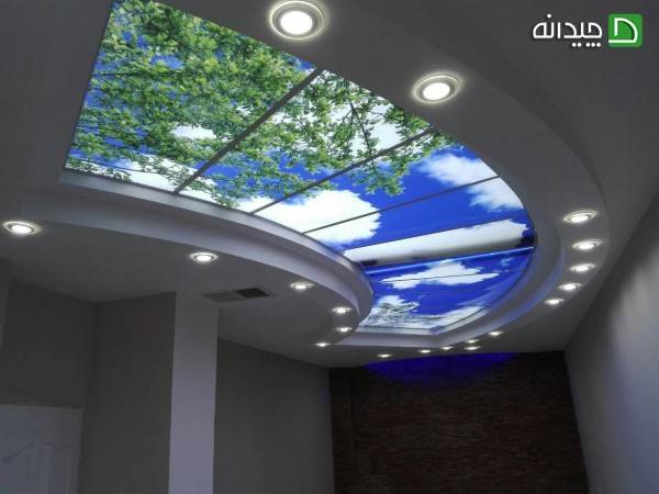 آسمان مجازی در دکوراسیون داخلی منزل