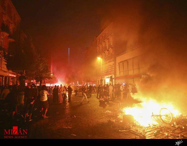 هامبورگ همچنان صحنه درگیری پلیس و مخالفان نشست گروه 20/بیش از 200 افسر پلیس زخمی شدند