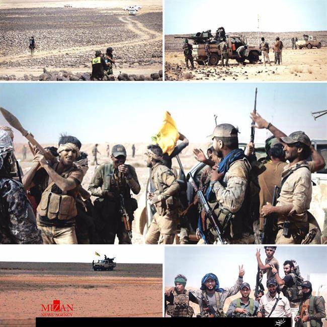 عملیات ویژه نُجَباء در مثلث مرزى عراق-سوریه-اردن/خودروهای داعش منهدم شدند