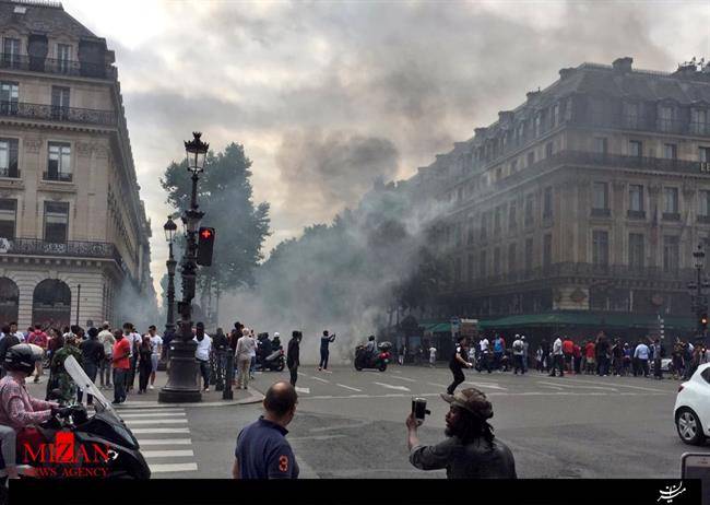 سوختن 900 خودرو و دستگیری 370 نفر در اعتراضات روز استقلال فرانسه