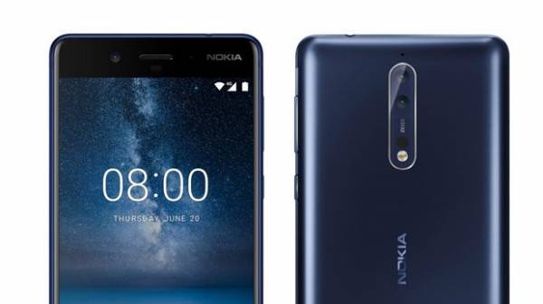 تصویر رسمی موبایل Nokia 8 برای مدت کوتاهی روی وبسایت نوکیا قرار گرفت