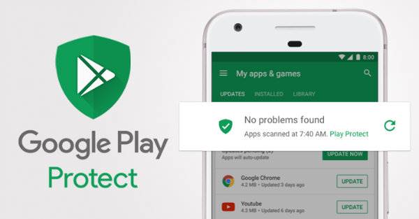 سرویس Google Play Protect برای مقابله با بدافزارها در دسترس قرار گرفت