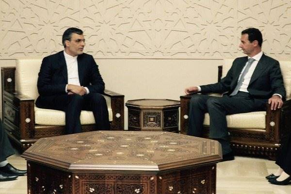 دیدار جابری انصاری با رئیس جمهور سوریه/بشار اسد از تهران تقدیرکرد
