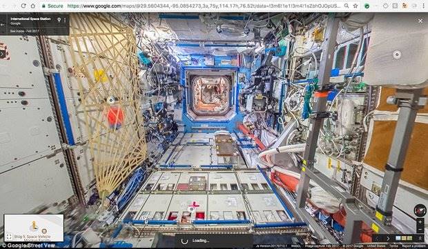 با «گوگل استریت» داخل ایستگاه فضایی بین المللی را ببینید
