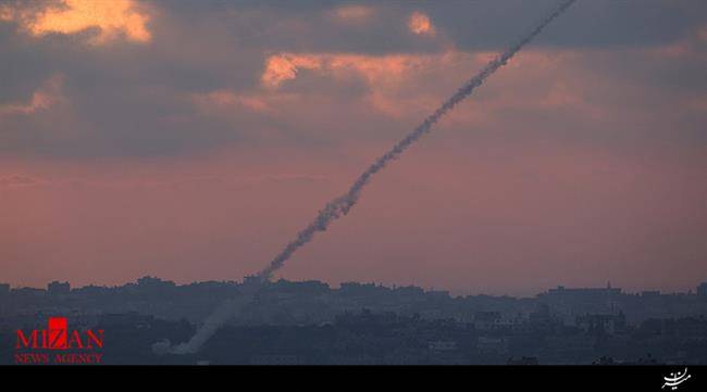 شلیک یک فروند موشک از نوار غزه به سمت شهرک‌های صهیونیست نشین