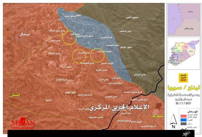 از آغاز عملیات آزادسازی عرسال و قلمون تا انهدام مواضع تروریست‌های النصره در مرزهای سوریه و لبنان