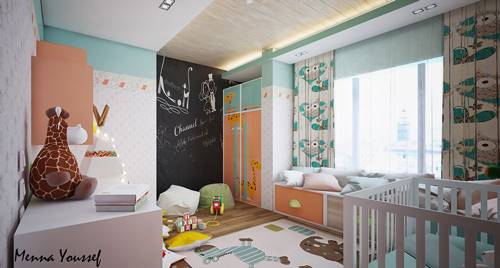ایده هایی برای طراحی اتاق خواب کودکان و نوجوانان