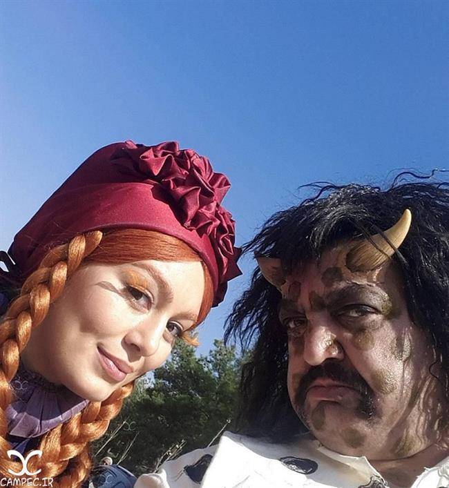احمد ایراندوست و جنیفر لوپز
