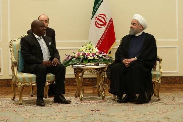 رییس مجلس تانزانیا با روحانی دیدار کرد