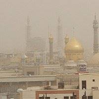 ذرات سرطانزا در هوای قم