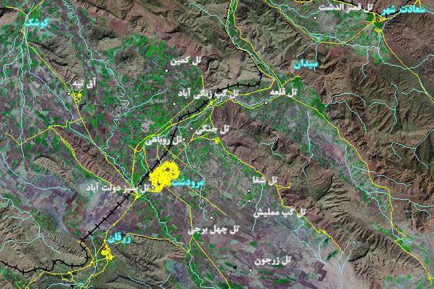 نقشه باستان شناسی دشت مرودشت تهیه می شود