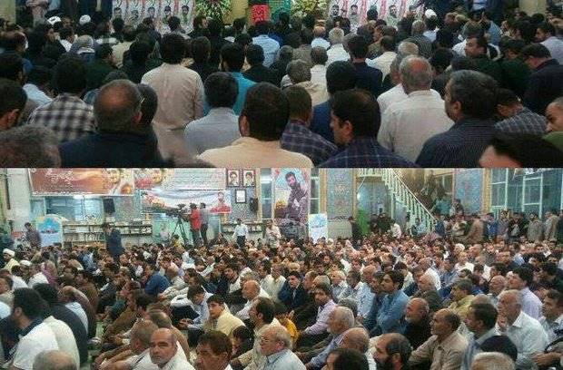مراسم بزرگداشت شهید حججی در نجف آباد آغاز شد