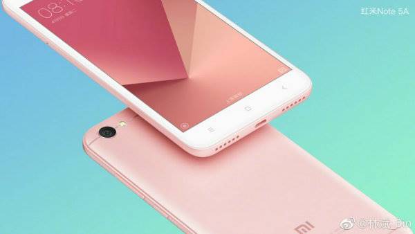 انتشار رندرهای رسمی موبایل Redmi Note 5A از سوی مدیرعامل شیائومی