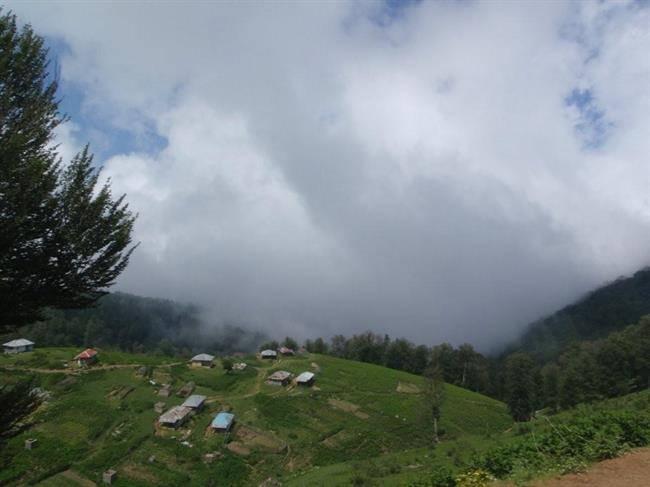 جاده کوهستانی اسالم به خلخال