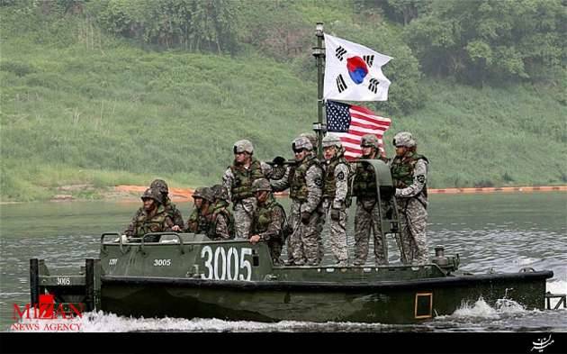 آغاز رزمایش نظامی مشترک آمریکا و کره جنوبی