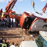 خواب آلودگی راننده دلیل اصلی سانحه واژگونی اتوبوس دانش آموزان بود
