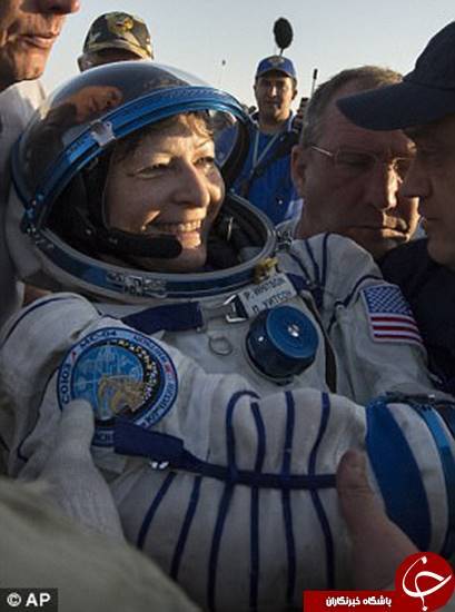 زن رکورد دار ناسا به خانه بازمی‌گردد +تصاویر
