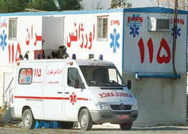 حضور اورژانس تهران با 14 دستگاه آمبولانس در بازی ایران و سوریه