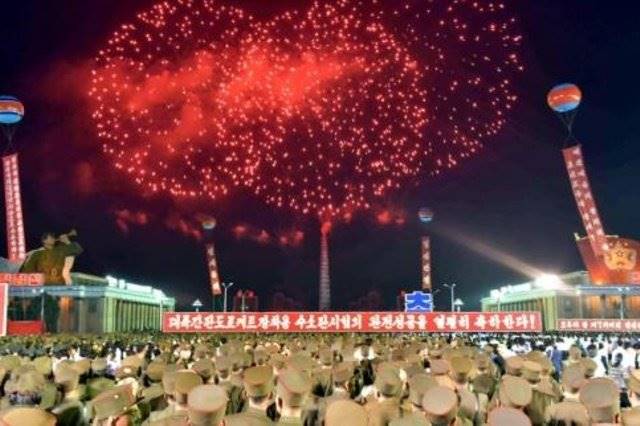 کره‌شمالی آزمایش هسته‌ای خود را جشن گرفت