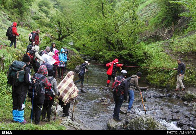 عقده‌گشایی گردشگران در خارج از شهر