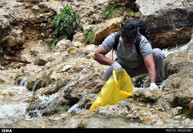 مارگون در چنبره زباله!