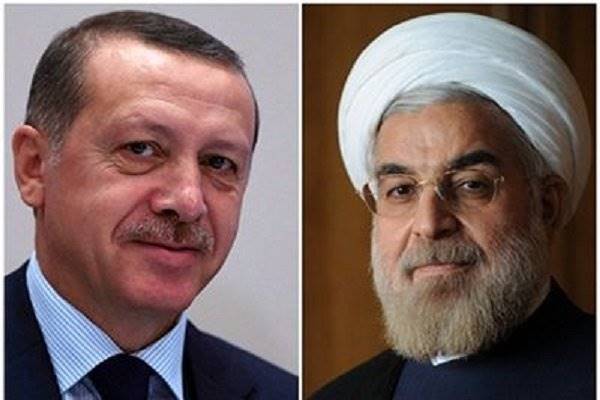 گفتگوی روحانی و اردوغان درباره روابط اقتصادی، تروریسم و میانمار